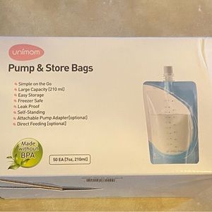 30 PUMP AND STORE BREASTMILK STORAGE TWIST TOP BAGS
